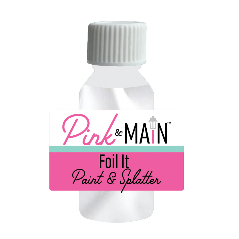 Pink and Main Foil It Paint and Splatter Bottle pme203