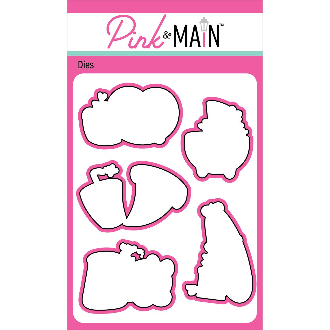 Pink and Main Food Pairs Clear Stamp and Die Set image 2