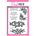 Pink and Main Fresh Blooms Clear Stamps pm0843
