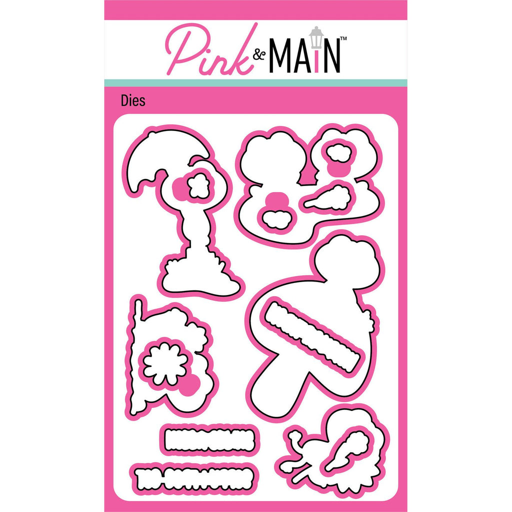 Pink and Main Fun Froggies Dies pnm746