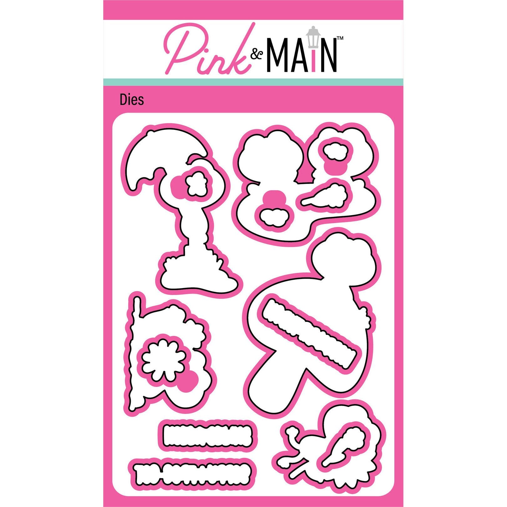 Pink and Main Fun Froggies Dies pnm746