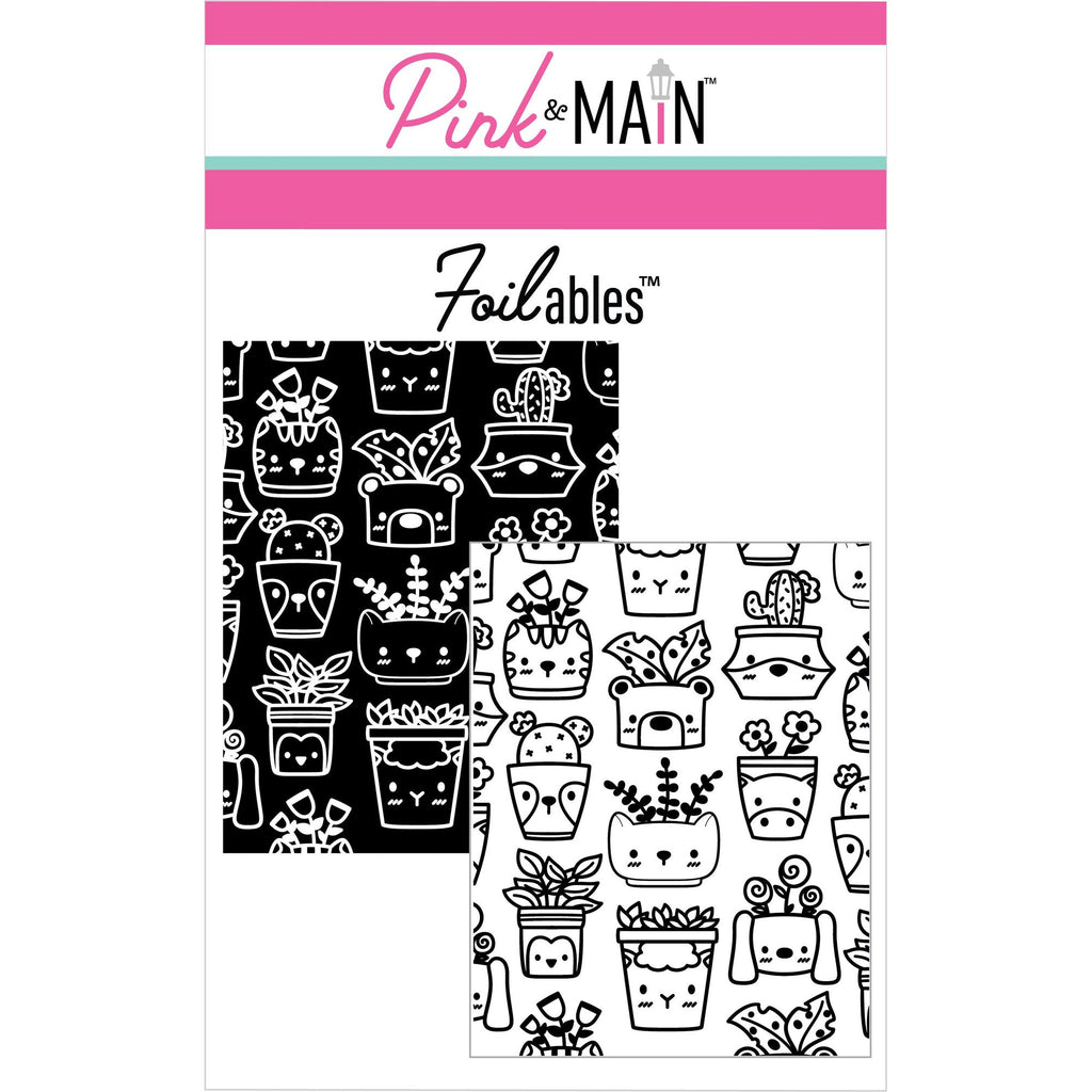 Pink and Main Fun Planters Foilables Panels pmf297