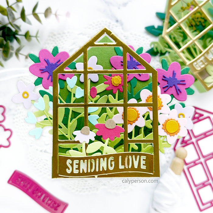 Pink and Main Fun Sentiment Banners Set 1 Dies pnm726 greenhouse | color-code:ALT01