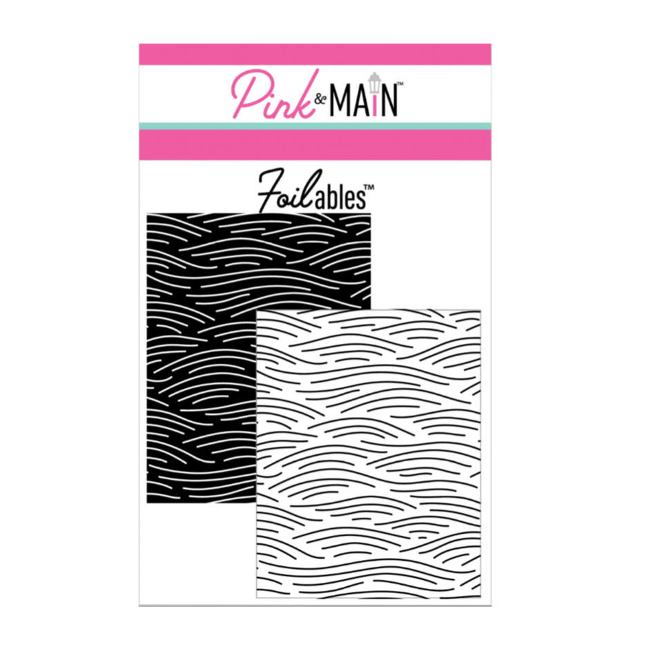 Pink and Main Gentle Waves Foilables Panels pmf337
