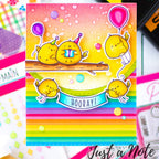 Pink and Main Gold Paint and Splatter Bottle pme200 little birdies