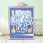 Pink and Main Good Guys Clear Stamps pm0782 thanks