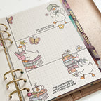 Pink and Main Good Story Clear Stamps pm0868 journal page
