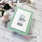 Pink and Main HELLO WINTER Clear Stamps PM0585 blessings