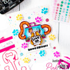 Pink and Main Hammies Clear Stamps PM0628 birthday