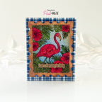 Pink and Main Happy 250 8.5 x 5.5 Paper Pack pmp201 blue plaid birthday card