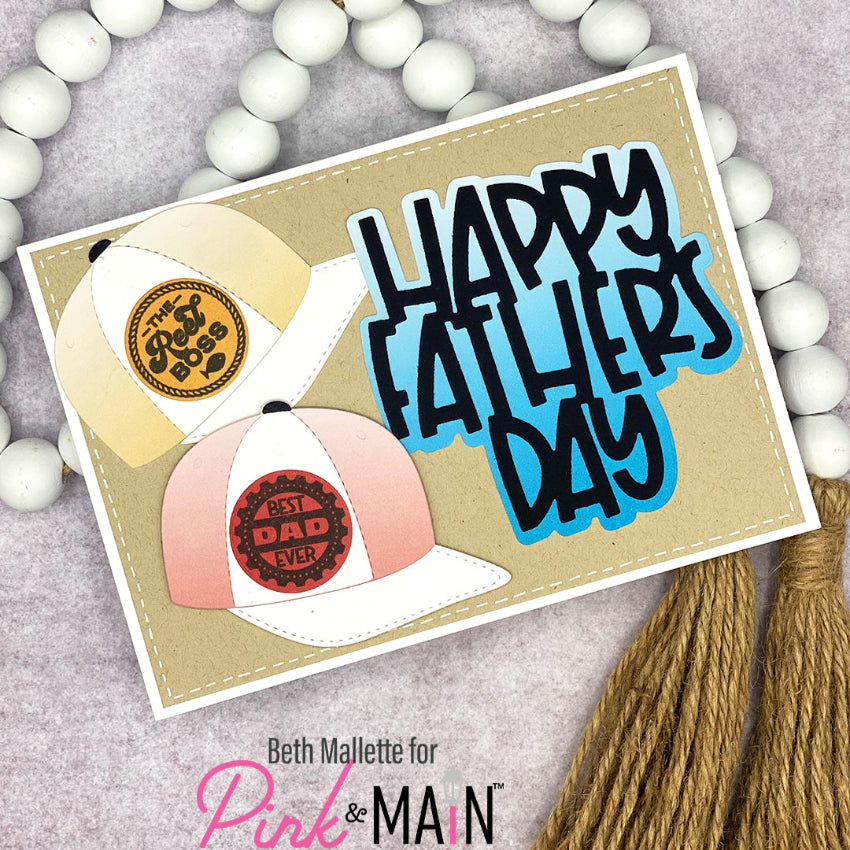 Pink and Main Happy Father's Day Dies pnm749 best dad