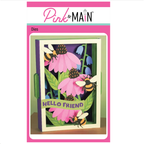 Pink and Main Hello Friend Pop Up Card Dies pmn872