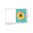 Pink and Main Hexagon Flip Card Dies pnm772 how to cut