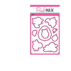 Pink and Main Hey Honey Clear Stamp and Die Set product image 2