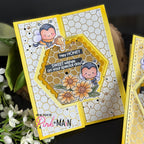 Pink and Main Hey Honey Clear Stamps pm0804 hey honey | color-code:ALT02