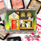 Pink and Main Home Sweet Home and Autumn Home Add On Die Set ghosts