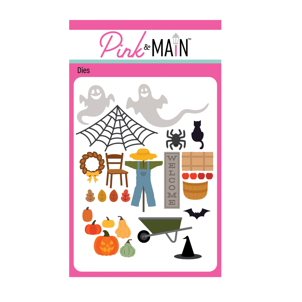 Pink and Main Home Sweet Home and Autumn Home Add On Die Set image 2