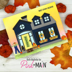 Pink and Main Home Sweet Home and Autumn Home Add On Die Set welcome