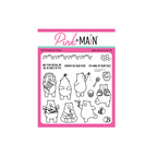 Pink and Main Honey Bear Clear Stamp and Die Set product image 1