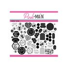 Pink and Main Honey Bee Foilable Cut Ups pmf344