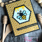Pink and Main Honeycomb Foilables Panels pmf343 honey