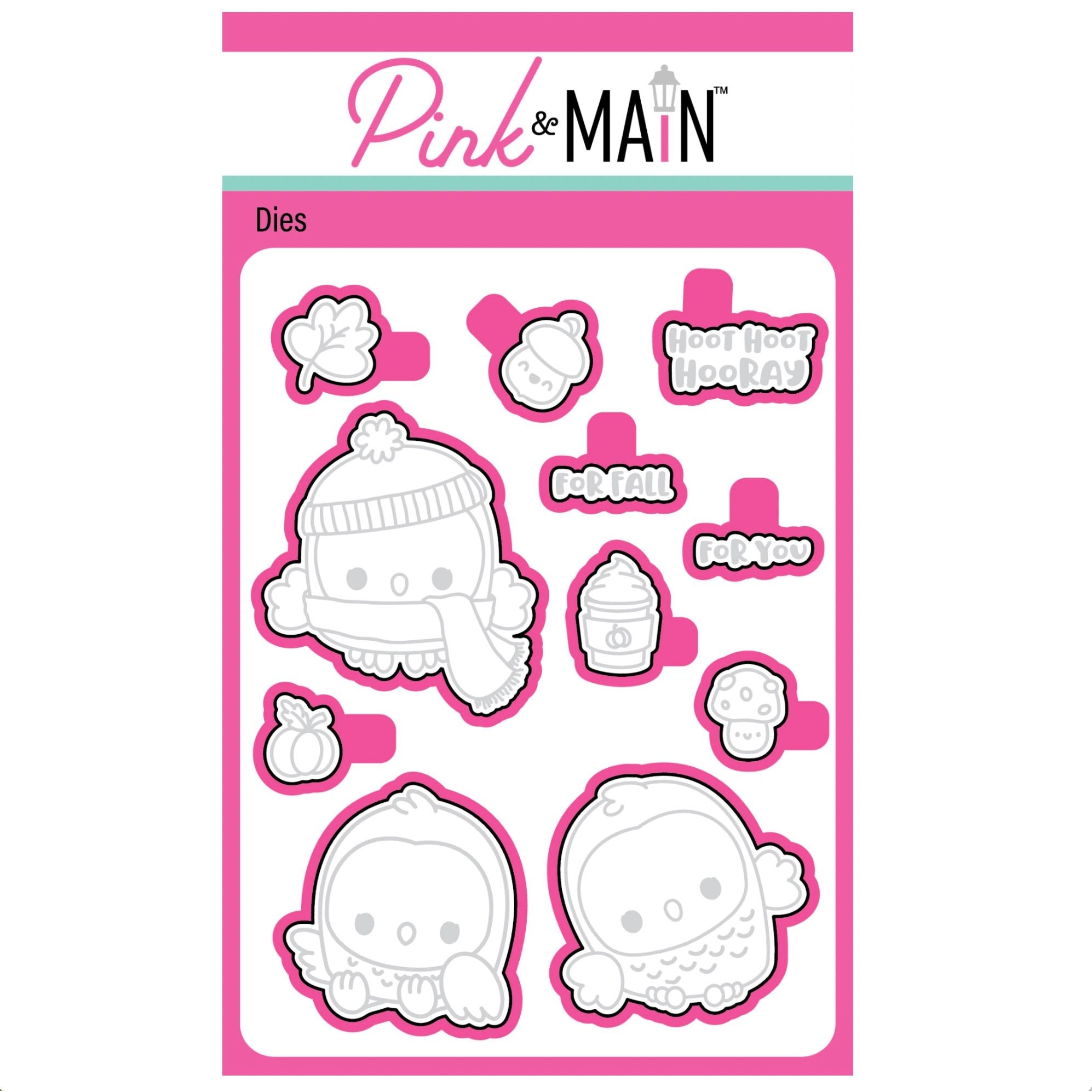 Pink and Main Hooray For Fall Dies pnm896