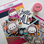 Pink and Main Hooray For Fall Dies pnm896 hello fall envelope