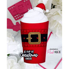 Pink and Main Hot Drink To Go Add-On Dies pnm928 red hearts cup card