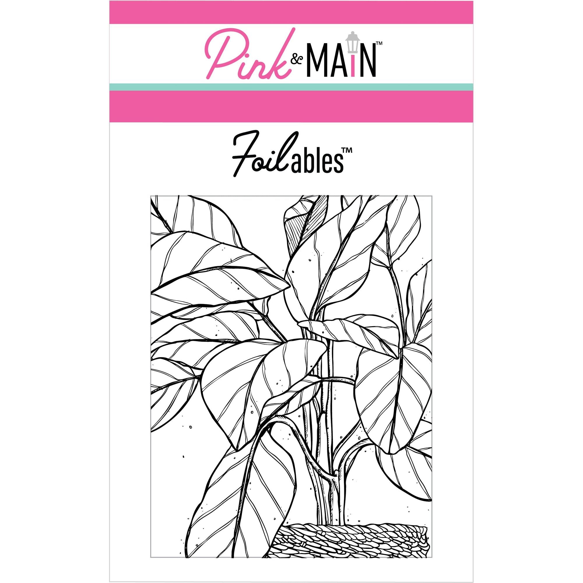Pink and Main House Plant Clear Stamps and Foilables Panels Set product image 2