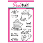 Pink and Main Hug in a Mug Clear Stamp and Die Set product image 1