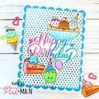Pink and Main It's a Celebration Clear Stamps PM0605 happy birthday