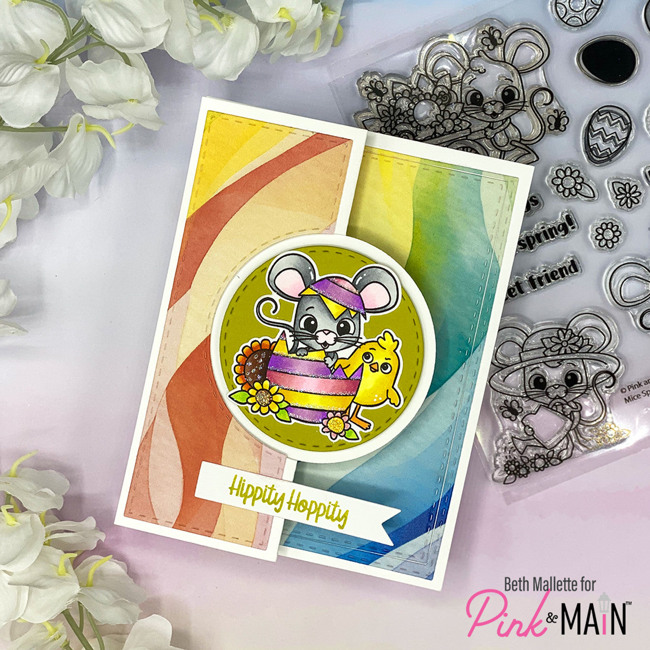 Pink and Main January Mouse Dies pnm712 chick