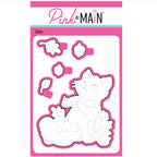 Pink and Main July Cat Clear Stamp and Die Set product image 2