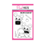 Pink and Main July Mouse Clear Stamps pm0801