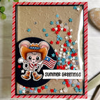 Pink and Main June Mouse Dies pnm762 greetings