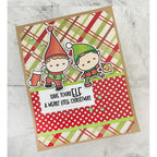Pink and Main Kraft Christmas 8.5 x 5.5 inch Paper Pack pmp179 elf