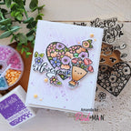 Pink and Main LOVE LANGUAGE Clear Stamps PM0591 flowers