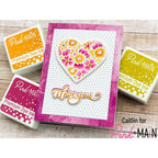 Pink and Main LOVE LANGUAGE Clear Stamps PM0591 heart