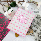 Pink and Main LOVE LANGUAGE Clear Stamps PM0591 valentine's day