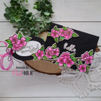 Pink and Main Layered Ovals Dies pnm320 flowers