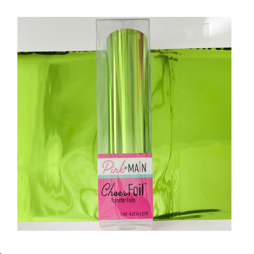 Pink and Main Leafy Green CheerFoil Roll pmf363