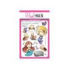 Pink and Main Let's Make Waves Clear Stamp and Die Set product image 1
