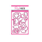 Pink and Main Let's Make Waves Clear Stamp and Die Set product image 2
