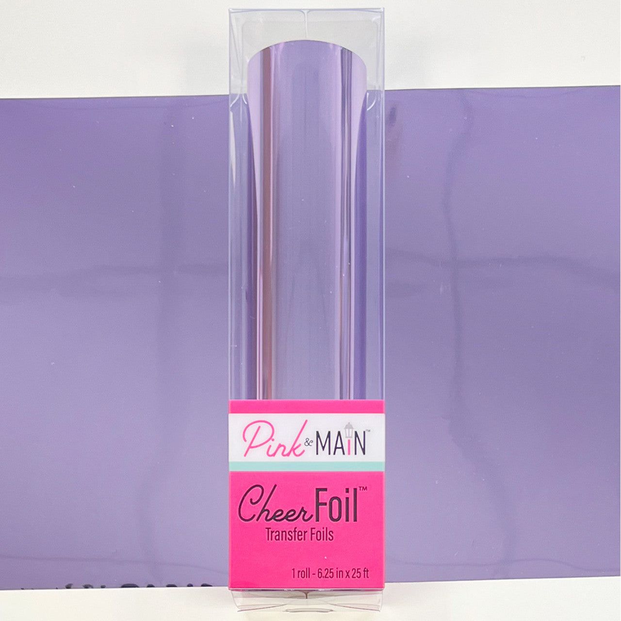 Pink and Main Lilac Cheerfoil Roll pmf287