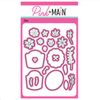 Pink and Main Little Jar Labels Dies pnm890