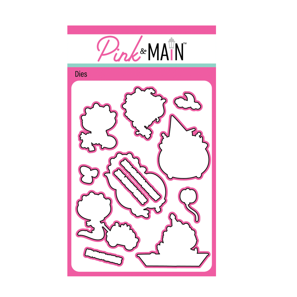 Pink and Main Little Monsters Dies pnm781