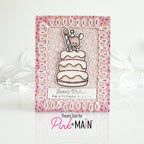 Pink and Main Loopy Frames Dies pnm737 mouse