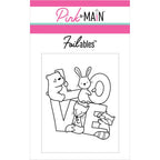 Pink and Main Love Letters Stencils and Foilables Panel Set image 2