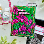Pink and Main Lovely Daisies Foilables Panels pmf405 get well soon