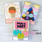 Pink and Main Make a Wish Dies PNM450 celebrate